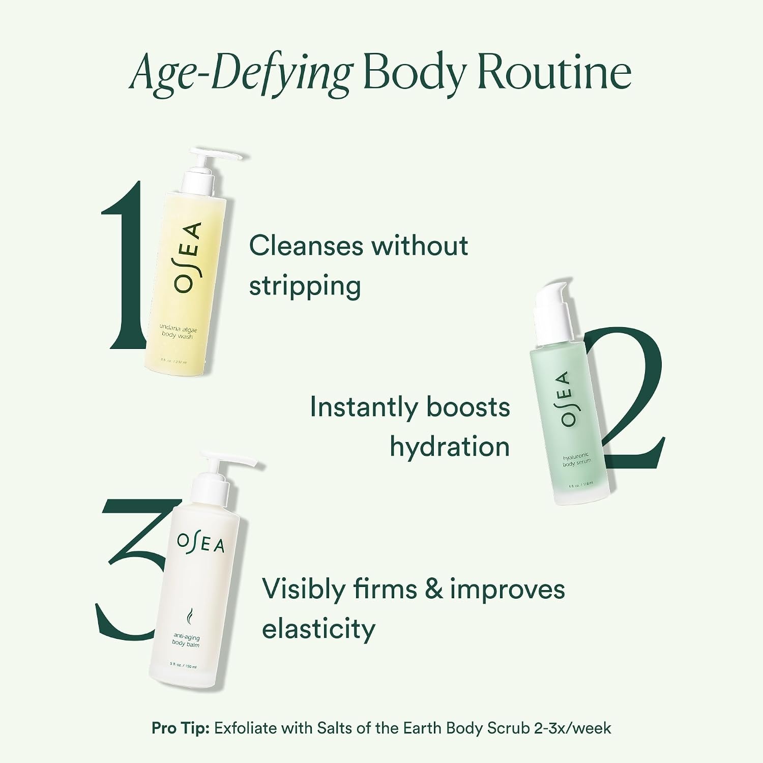 image:imageOSEA AntiAging Body Balm 5 oz Firming amp Tightening Body Lotion for Hydration For Silky Glowing Skin NutrientRich Seaweed Body Lotion Clean amp Vegan Body Care AntiAging Body Moisturizer AllDay Moisturization Tightening NutrientRich Alaria Seaweed Silky Glowing Skin Clean Vegan amp CrueltyFree5 Fl Oz Pack of 1