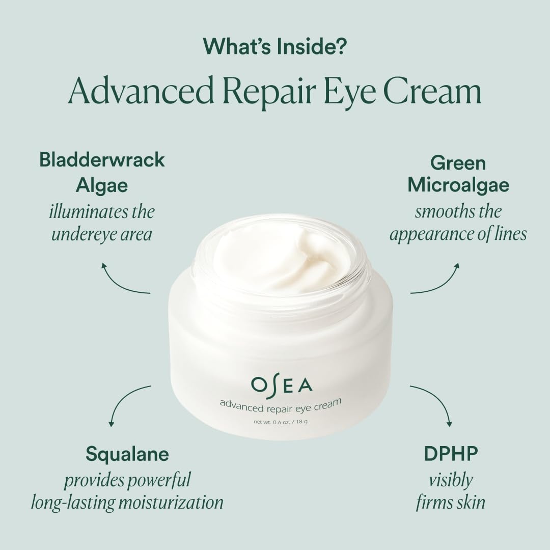 image:imageOSEA Eye Care Duo Ocean Eyes AgeDefying Serum Roller Ball and Advanced Repair Eye Cream