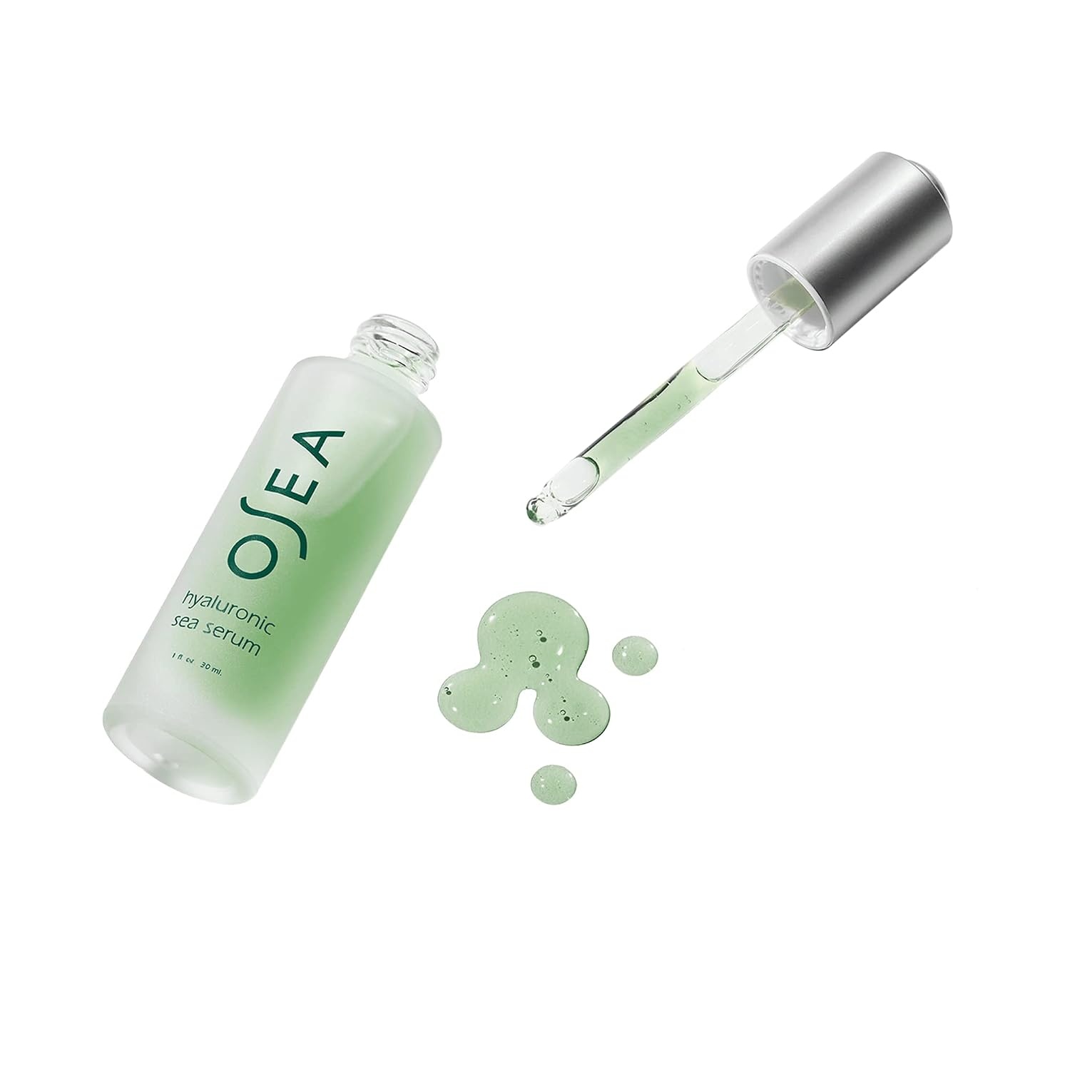 image:imageOSEA Hyaluronic Acid Sea Serum 1 oz AntiAging Face Moisturizer NonToxic Seaweed Skincare Clean Vegan amp CrueltyFree Skin Hydration with Hyaluronic Acid Fine Lines amp Wrinkles Improves Elasticity Seaweed Snow Mushroom FastAbsorbing FragranceFree All Skin Types1 Fl Oz Pack of 1