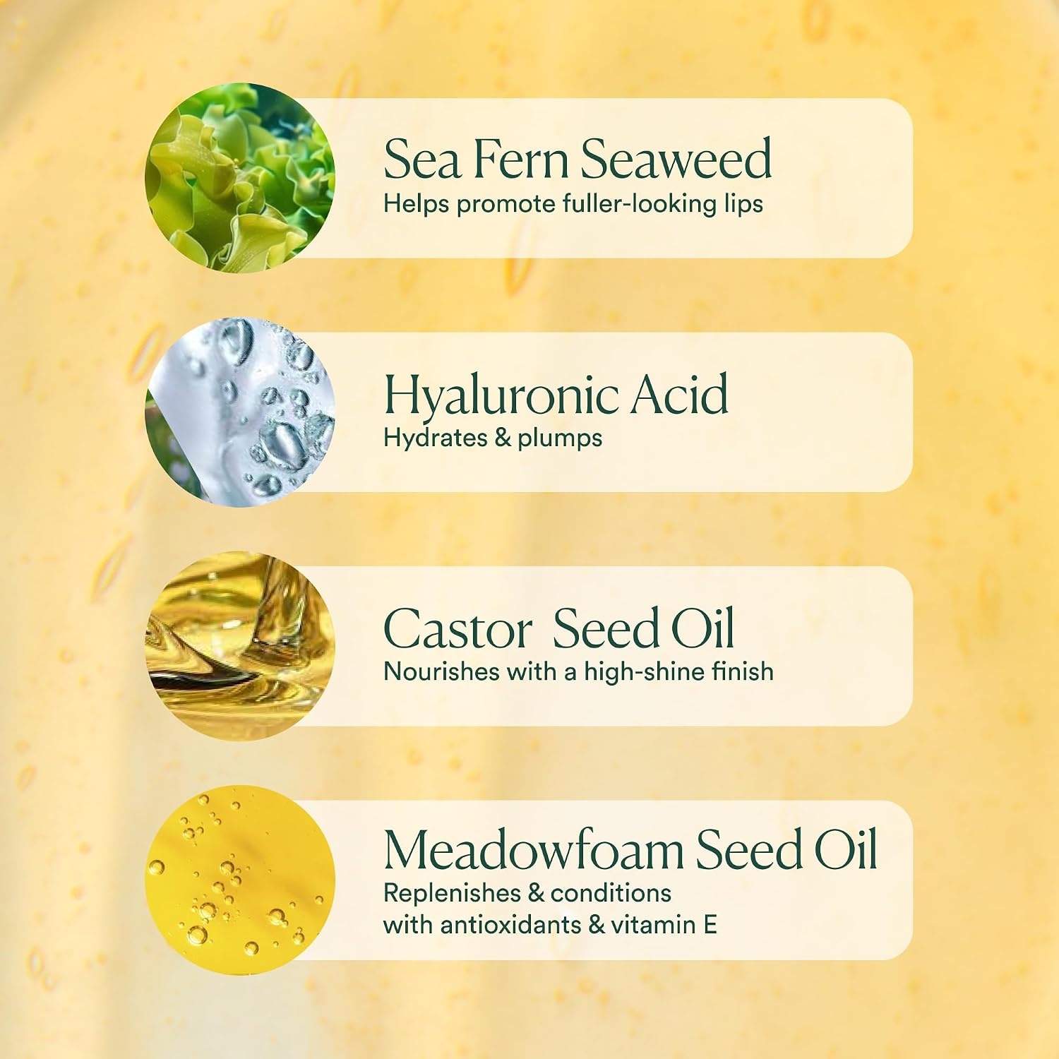 image:imageOSEA Hyaluronic Lip Oil Booster HighShine NonSticky Glossy Instant Plumping Hydration Soft Supple Lips Seaweed Meadowfoam Oil MangoMandarin Scent Vegan amp CrueltyFree