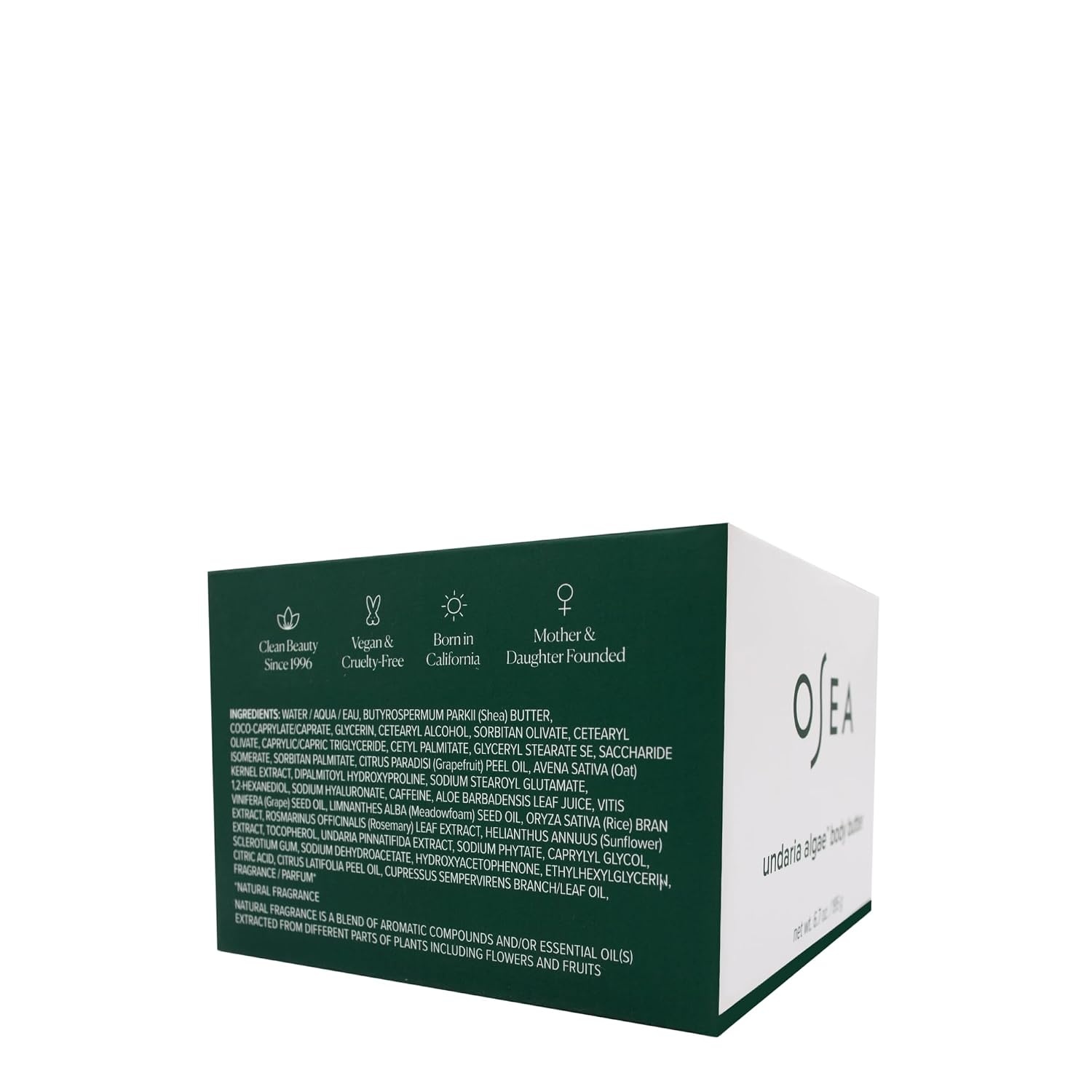 image:imageOSEA Undaria Algae Body Butter 67 oz For Dry Skin Ultra Hydrating Whipped Shea Butter Ceramides Vegan Skincare amp Clean Bodycare Thick Body Cream For Extremely Dry Crepey Skin Ultra Hydrating Dry amp Crepey Skin FirmerLooking Skin Thick Cream Texture Undaria Seaweed Clean amp VeganWhite