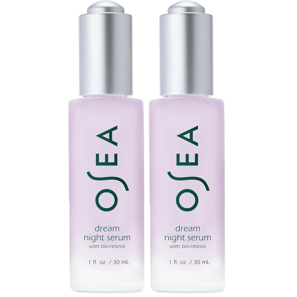 image:imageOSEA Dream Night Serum with BioRetinol 1oz AntiAging Night Serum for Face Firming Peptides Reduces Wrinkles Firms amp Brightens Skin1 Fl Oz Pack of 2