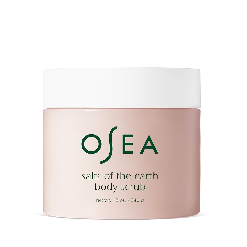 image:imageOSEA Salts of the Earth Body Scrub 12 oz  Pink Himalayan Salt Scrub  Gentle Body Exfoliation Skincare  Ideal Spa Gift for Pampering  Clean Beauty amp Vegan Body Care  Gentle Exfoliation  Smooth Skin  SpaLike Ritual  Shea Butter  Lavender Scent  Clean Vegan amp CrueltyFree12 Ounce Pack of 1
