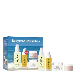 OSEA Bodycare Bestsellers, 4-Piece Travel-friendly Set, Intense Hydration | Body Wash • Body Scrub • Body Butter • Body Oil • Cleanse, Exfoliate & Hydrate • Silky-Smooth Glow • Gift-Ready Spa Set