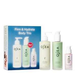OSEA Firm & Hydrate Body Trio – Firming & Hydrating Mother’s Day Limited Edition Gift Set with Anti-Aging Balm, Hyaluronic Serum & Travel Size Dream Bio-Retinol Serum