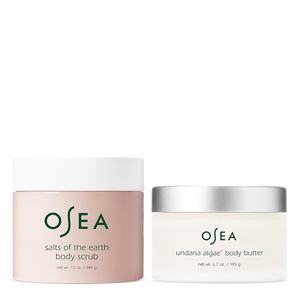 OSEA Mega Glow Duo – Salts of the Earth Body Scrub & Undaria Algae™ Body Butter