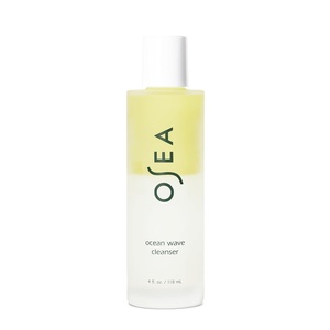 OSEA Ocean Wave Cleanser – Makeup Remover + Cleansing Oil– Bi-Phase Oil Cleanser for Waterproof Makeup – Lightweight Hydrating Formula(4 Fl Oz (Pack of 1))