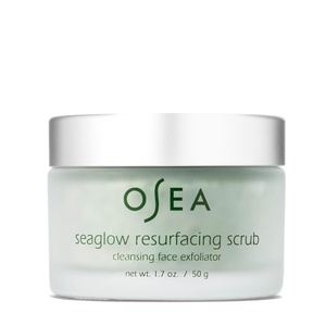 OSEA Seaglow Resurfacing Face Cleanser and Scrub 1.7 oz – 2-in1- For All Skin Types – Facial Exfoliator and Cleanser – Clean Beauty – Vegan Skincare